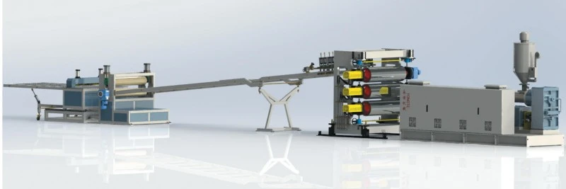 Линия совместной экструзии листов ABS 1500 мм
