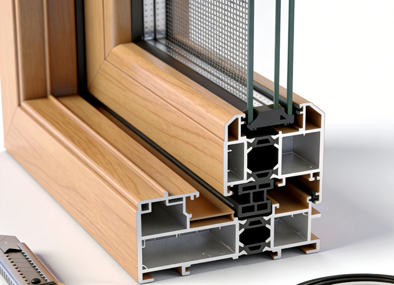 Экструзионная машина для производства оконных и дверных профилей ABS