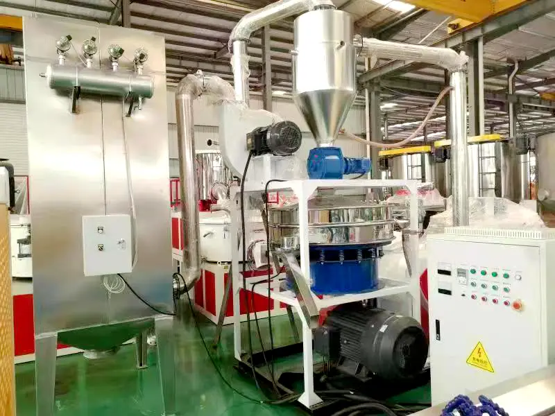 Дробильно-шлифовальная машина для ПВХ