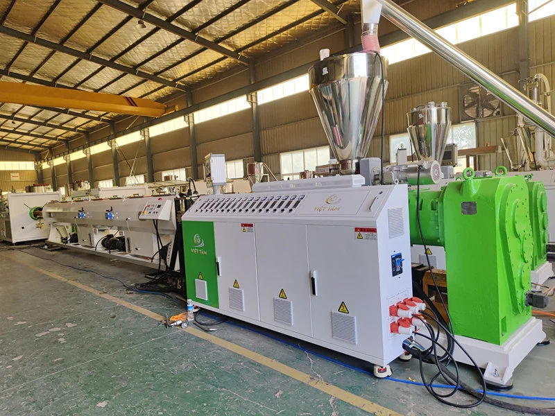 Машина для производства труб из ПВХ