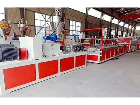 Линия по производству стеновых панелей из ПВХ